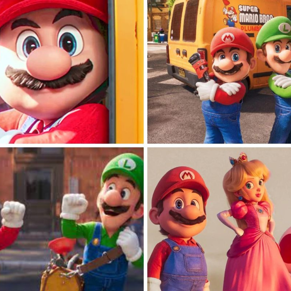 Bonecos Nova Coleção Super Mário Bros