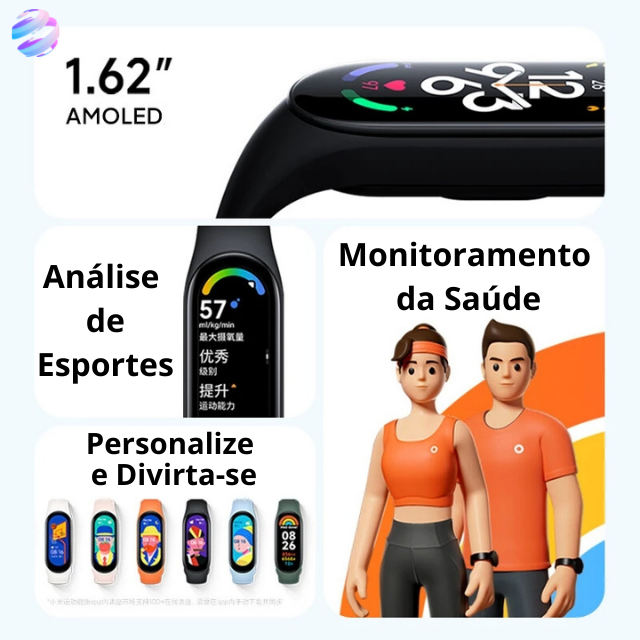 Xiaomi Mi Band 7 Original Lançamento