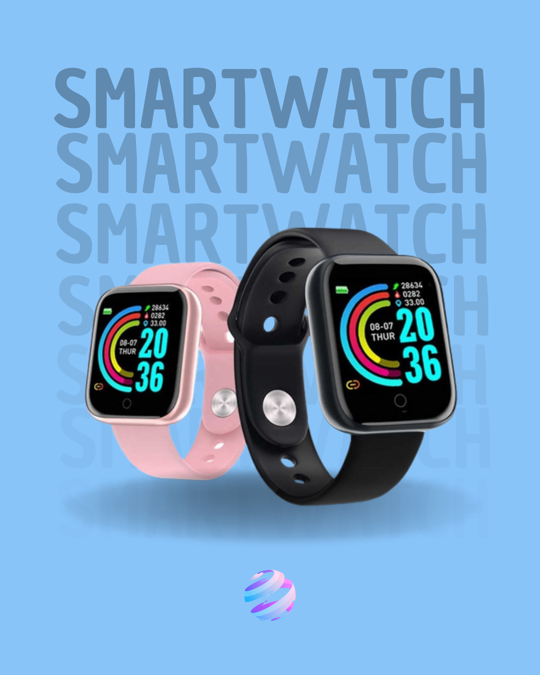 Relógio Inteligente Smartwatch D20 Pro