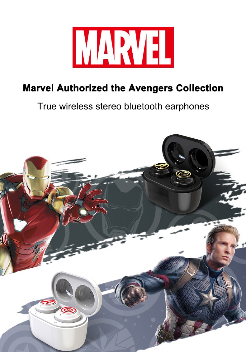 Marvel Experience : Fone de Ouvido Bluetooth