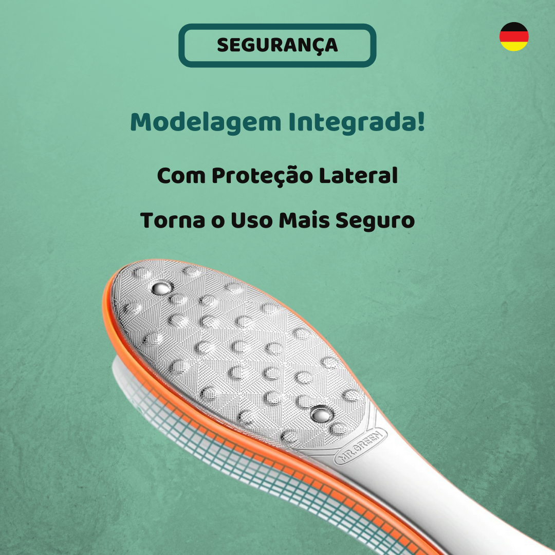 Mr Green - Alta Qualidade - Lixa profissional Alemã de aço inoxidável para os pés & removedor de calos