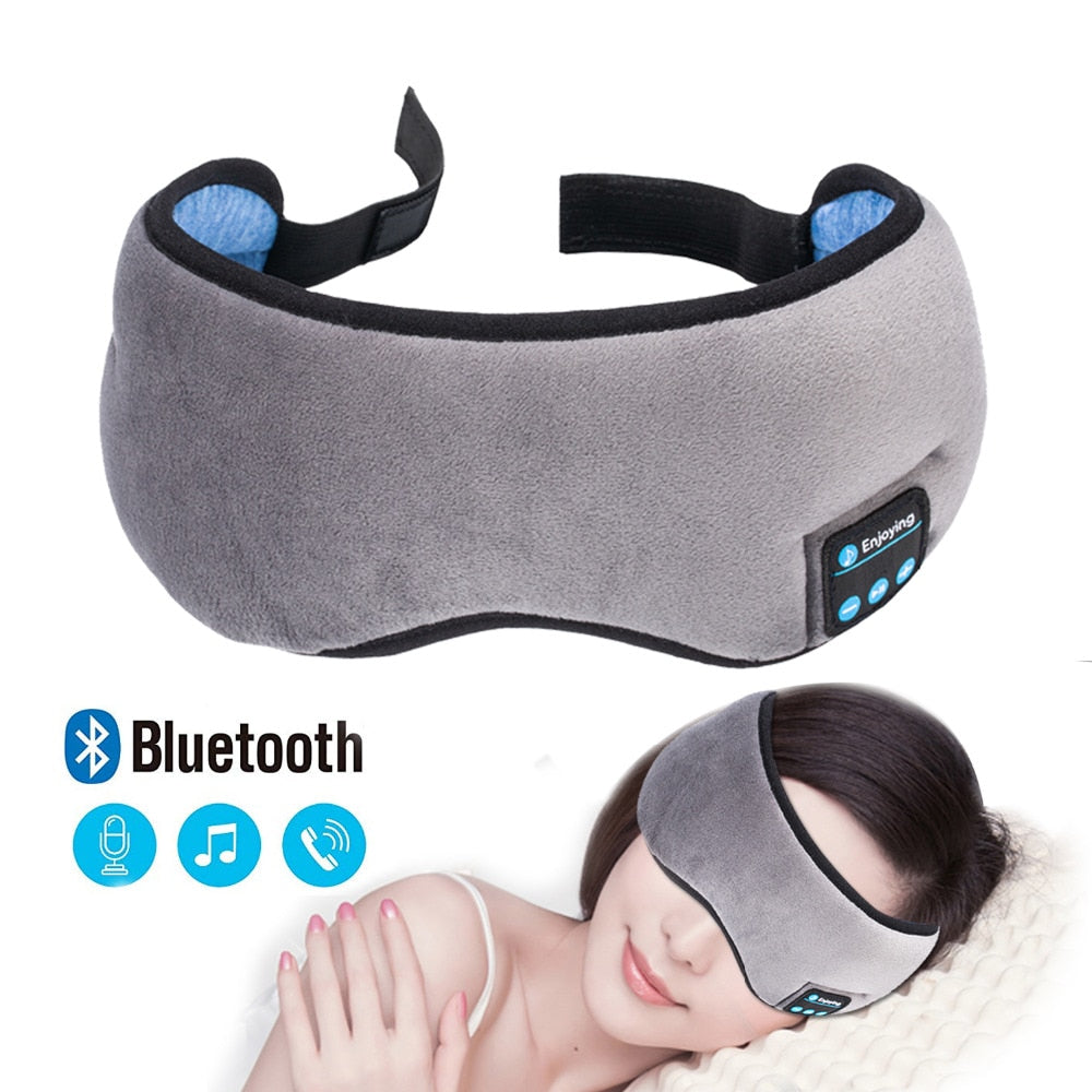 Lançamento - Máscara de Olhos para Dormir com Fone Bluetooth