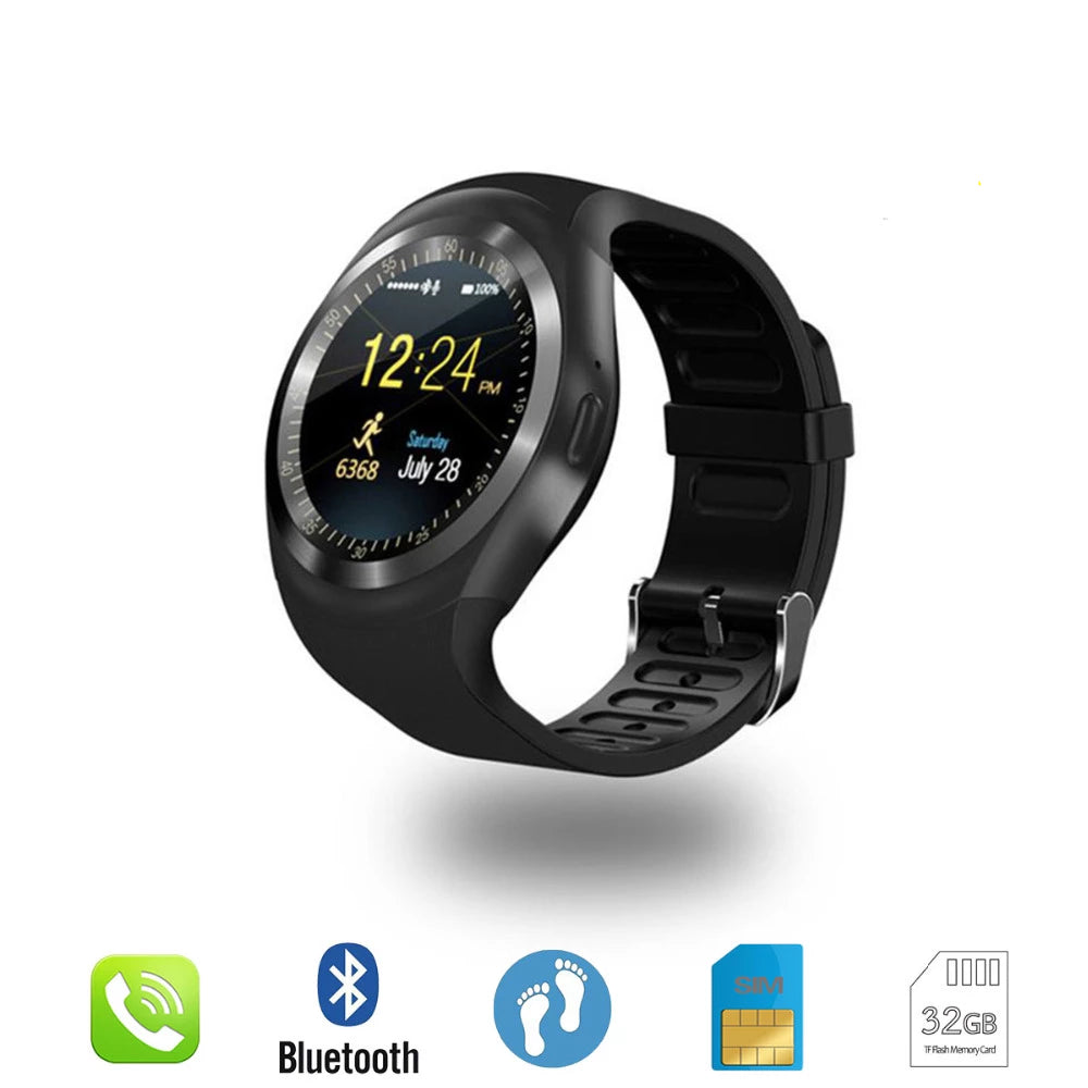 Relógio Inteligente - SmartWatch Y1 696 - Bluetooth para Android e iPhone